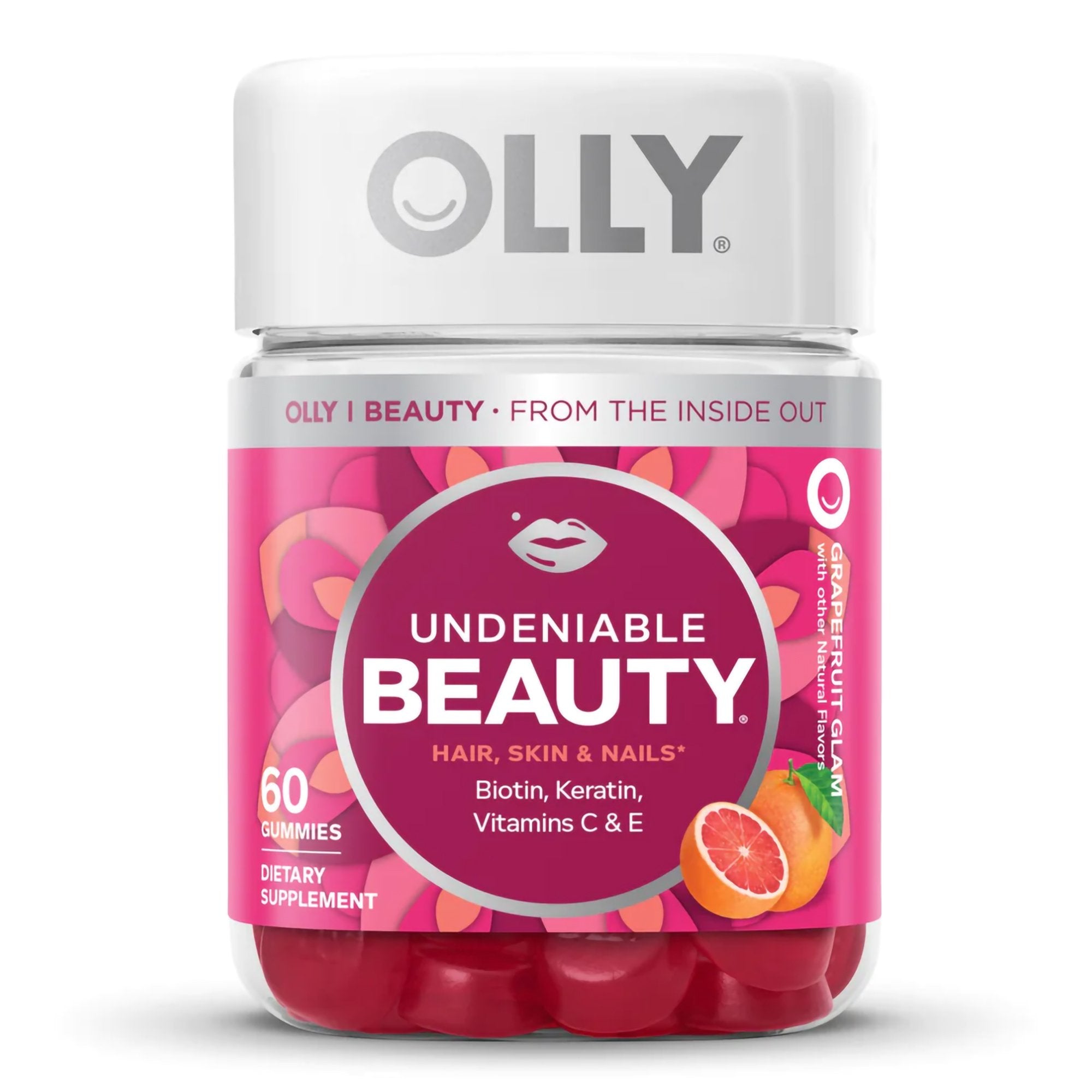 Olly Undeniable Beauty Gummies Grapefruit Glam 85815800507