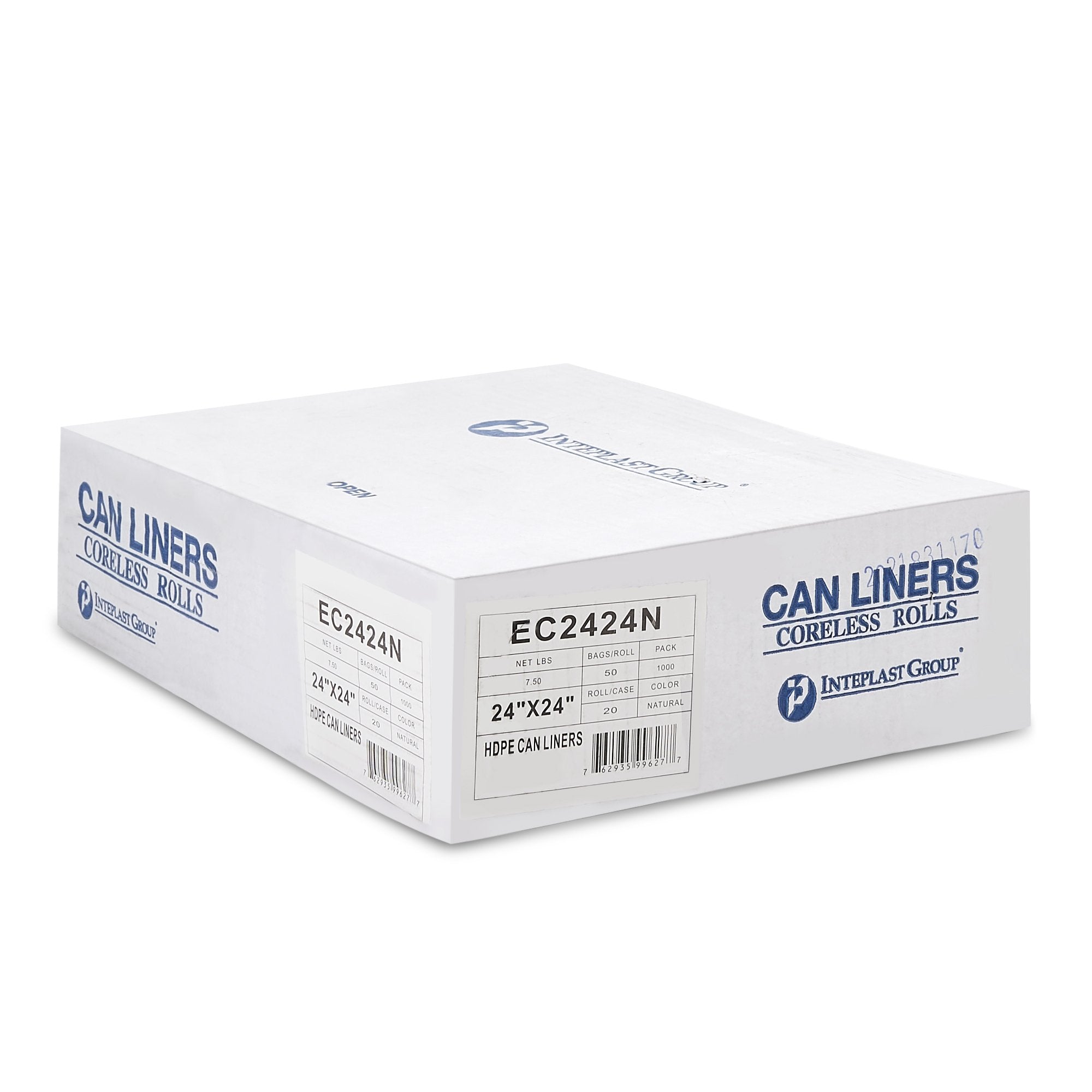 McKesson Light Duty Clear Trash Bag, 10 gal, 5 Mic EC2424N