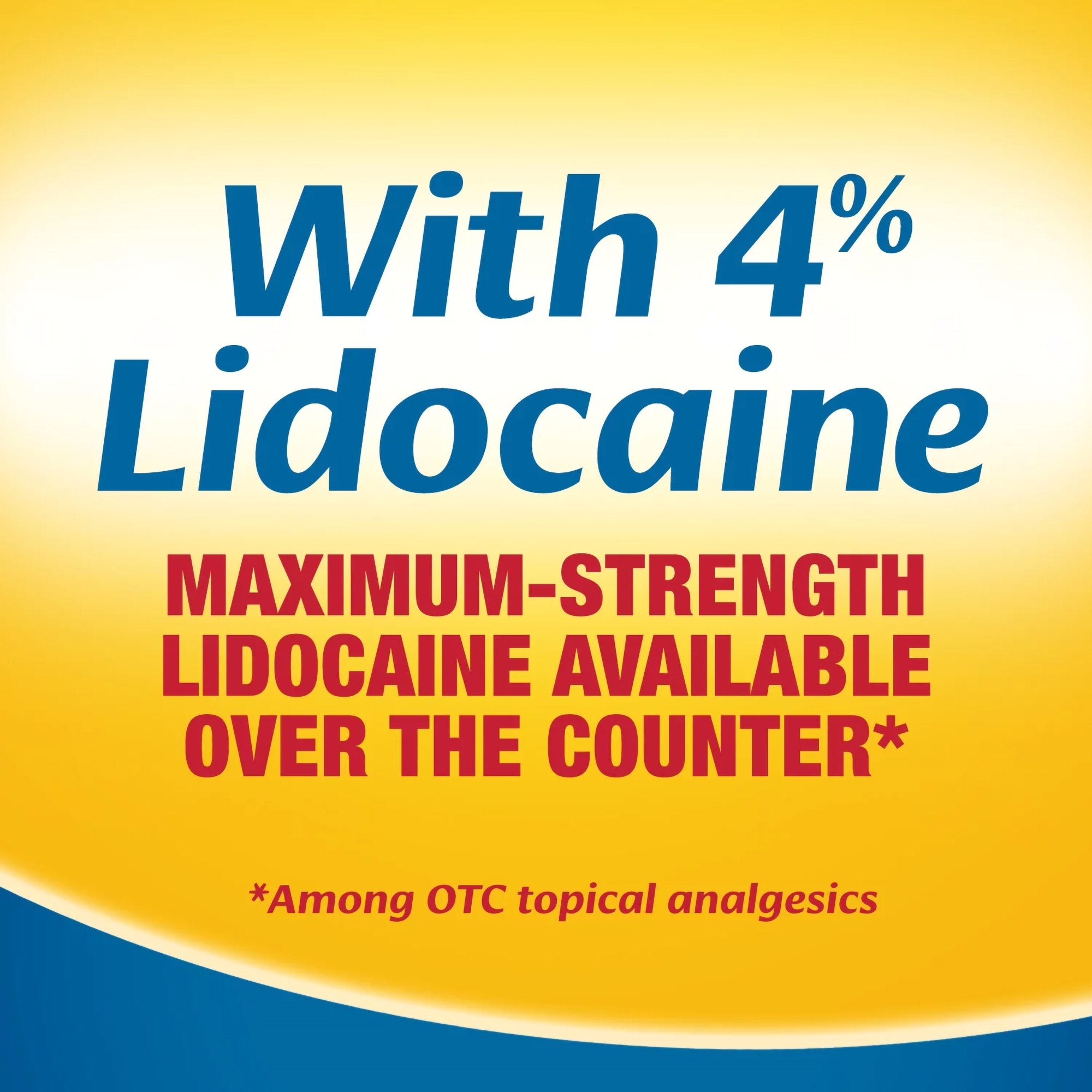 Aspercreme Lidocaine Pain Relief Patches XL 04116705842