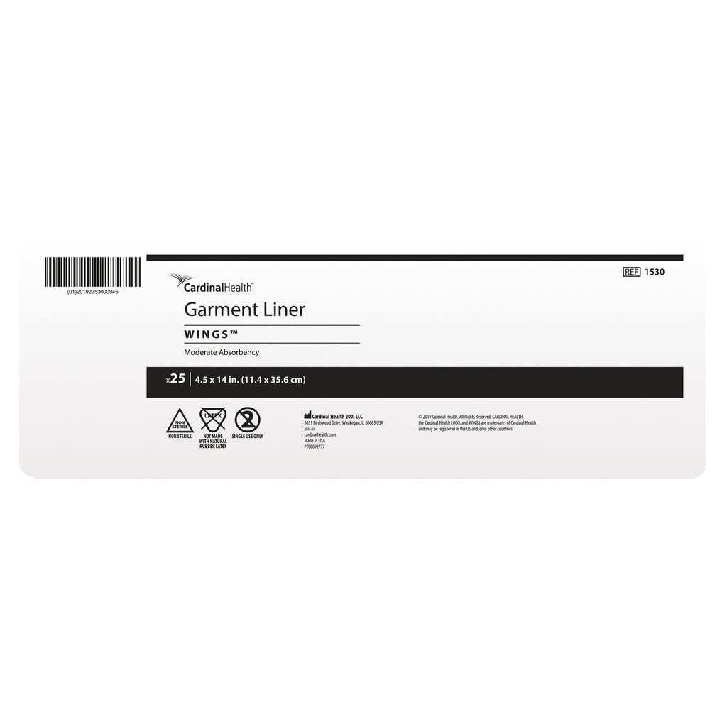 Simplicity™ Light Incontinence Liner, 4½ x 14 Inch 1530