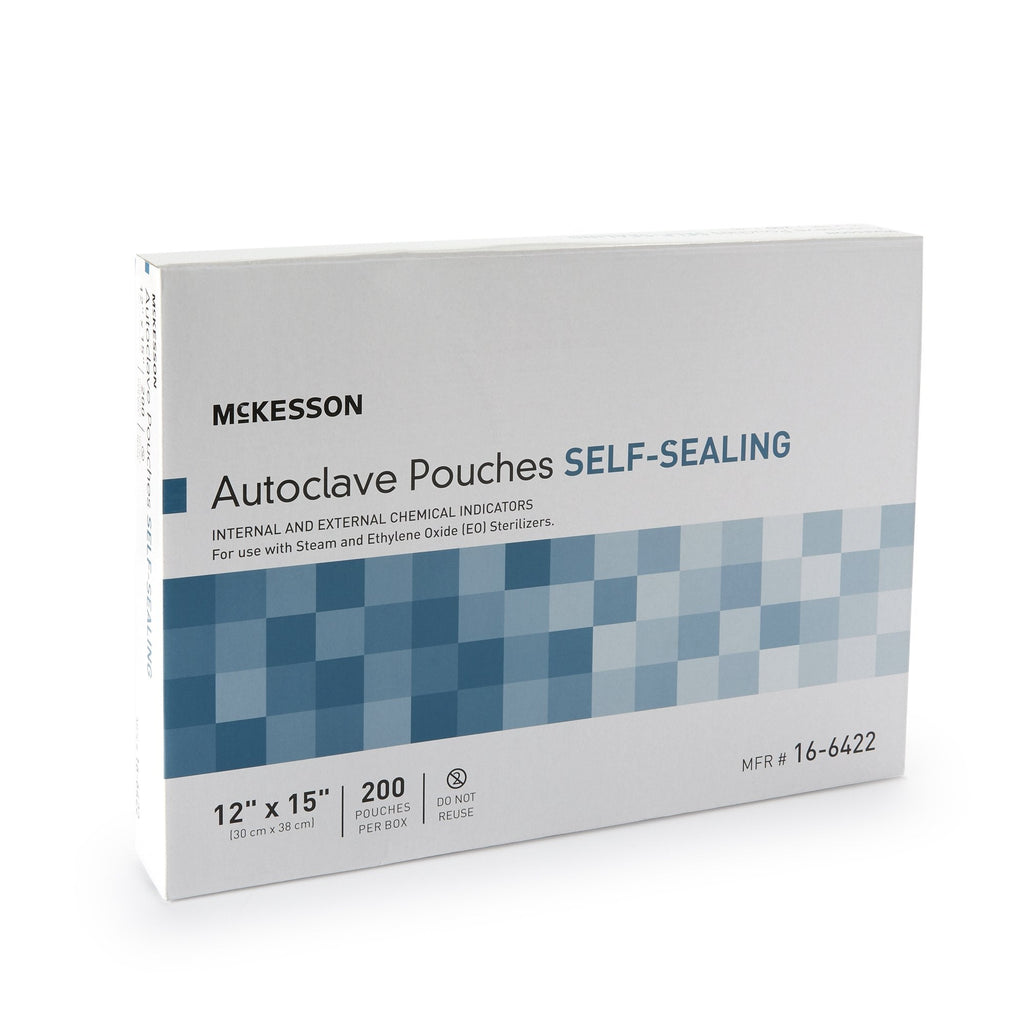 McKesson Sterilization Pouch, 12 x 15 Inch 16-6422