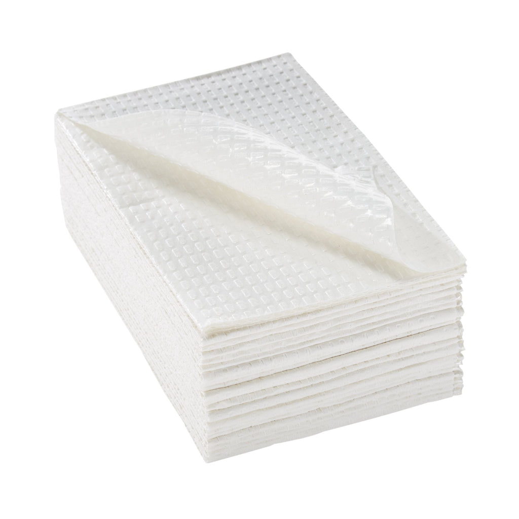 McKesson Nonsterile White Procedure Towel, 13 x 18 Inch 18-885