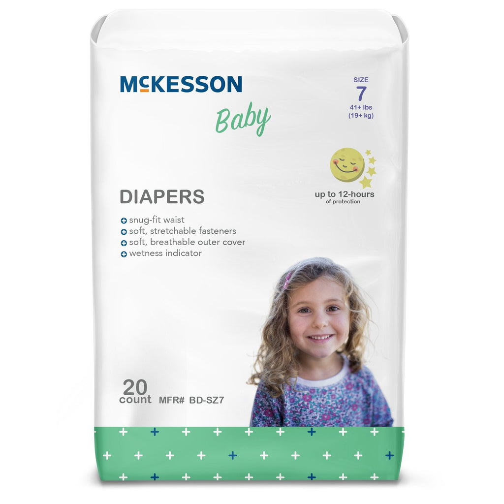 McKesson Baby Diaper, Size 7 BD-SZ7