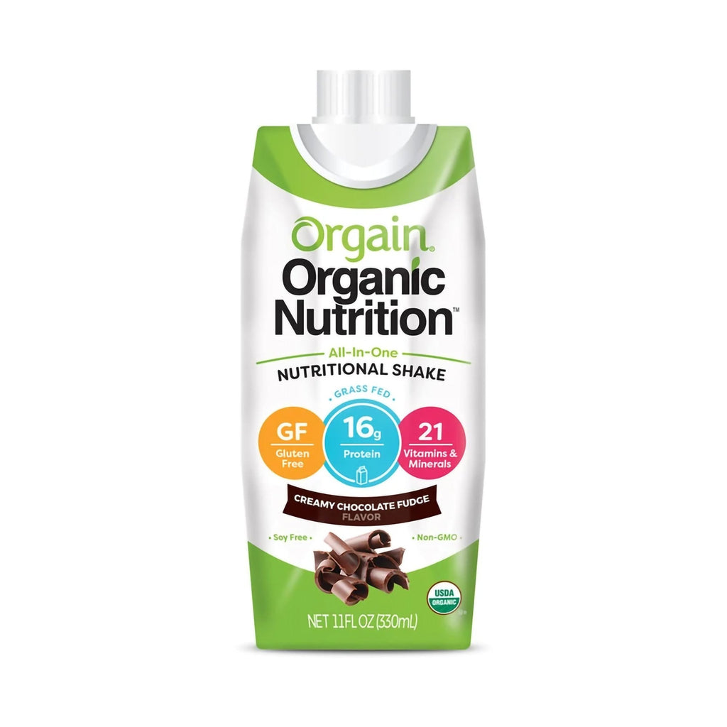 Orgain® Organic Nutrition™ Chocolate Nutritional Shake, 11-ounce carton 860547000013