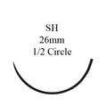 Nonabsorbable Suture with Needle Prolene™ Polypropylene SH 1/2 Circle Taper Point Needle Size 3-0 Monofilament - 8832H