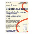 Foster & Thrive™ Nicotine Polacrilex Lozenges 2 mg (Nicotine) Cinnamon 70677117401