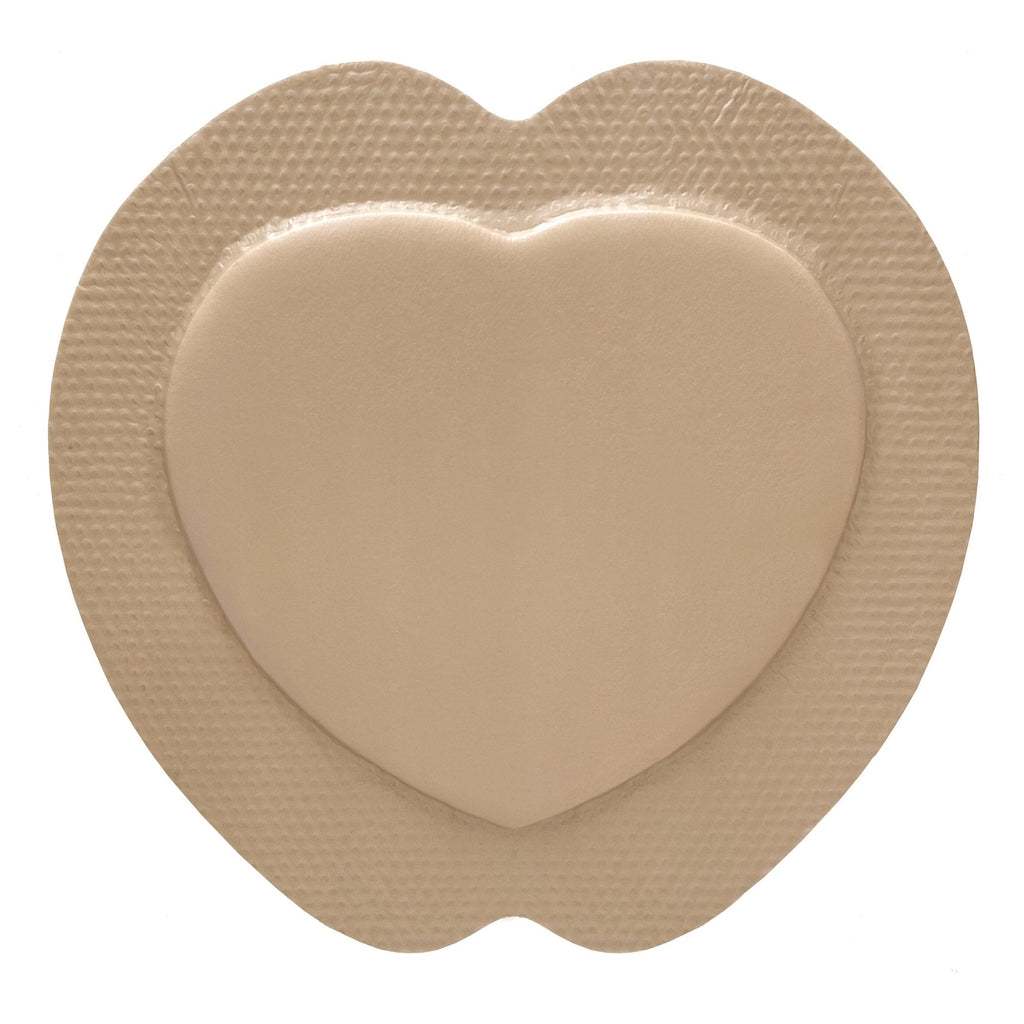McKesson Hydrocellular Foam Dressing with Border Silicone Adhesive, Sacral 4841