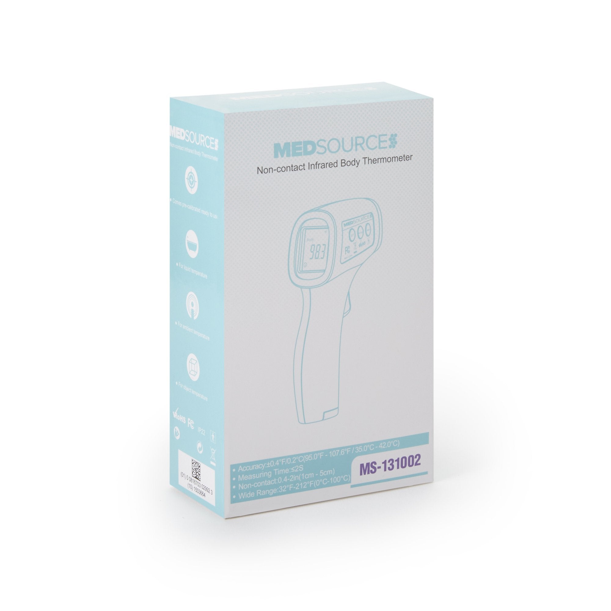 MEDSOURCE Noncontact Infrared Thermometer MS-131002
