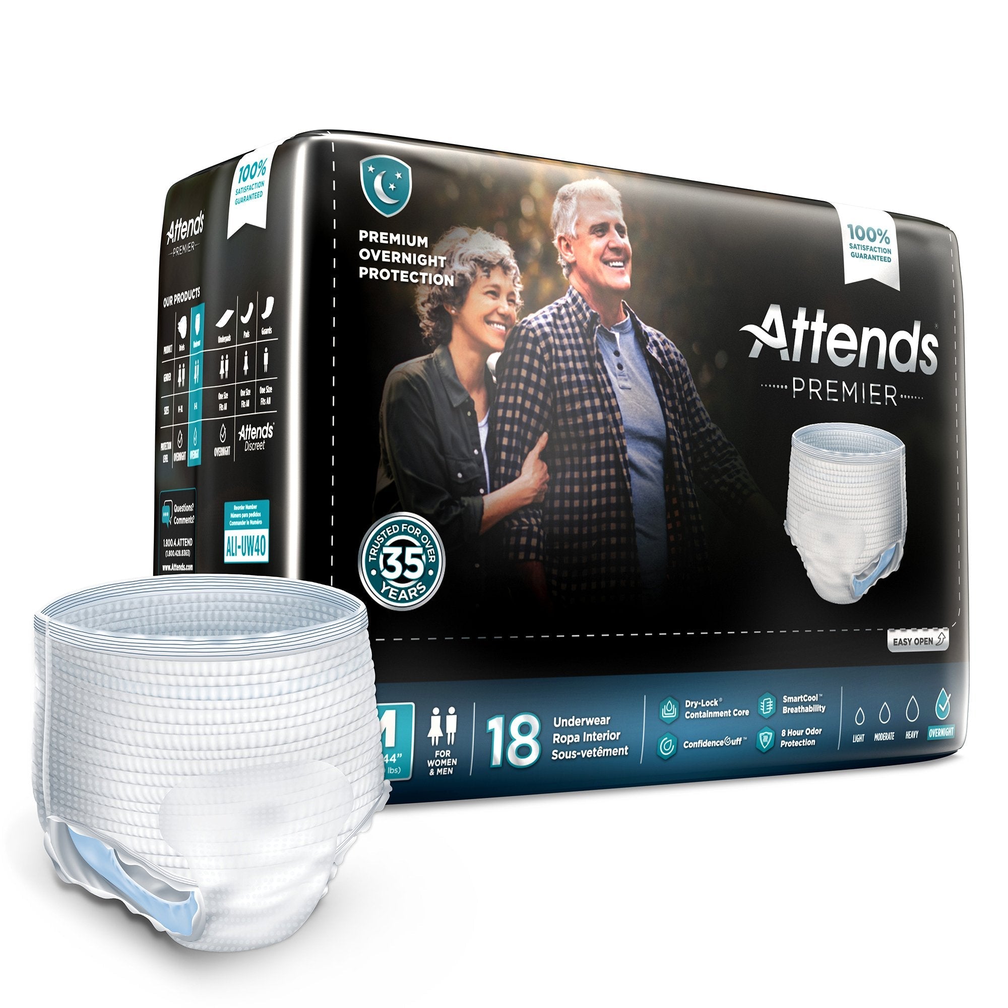 Attends® Premier Underwear, Medium ALI-UW20