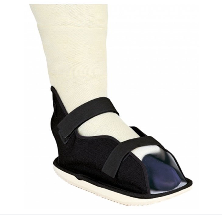 ProCare® Canvas Cast Shoe, Small, Black 79-81113