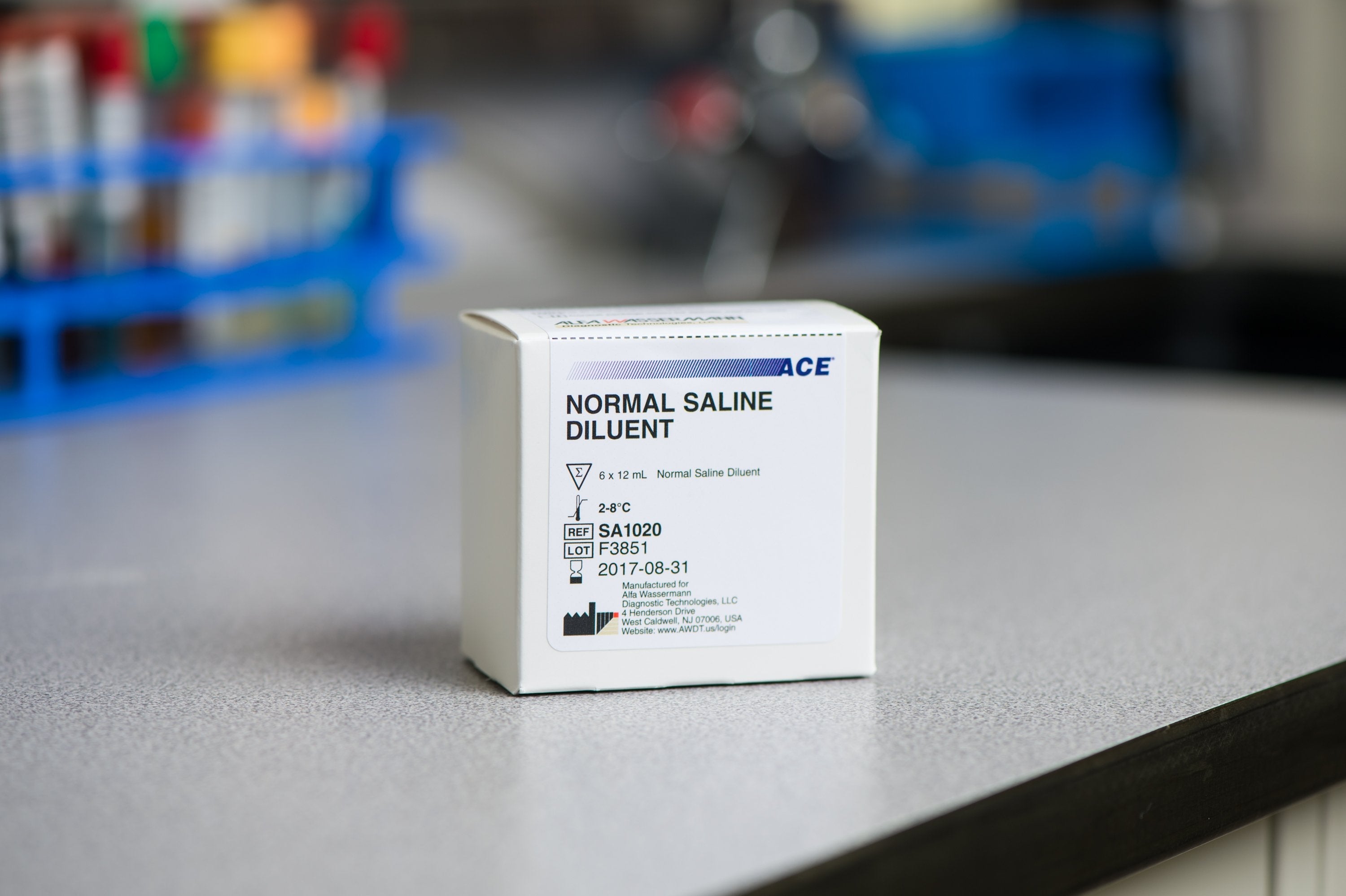 Ace® General Chemistry Reagent Diluent, Normal Saline 0.9% test SA1020
