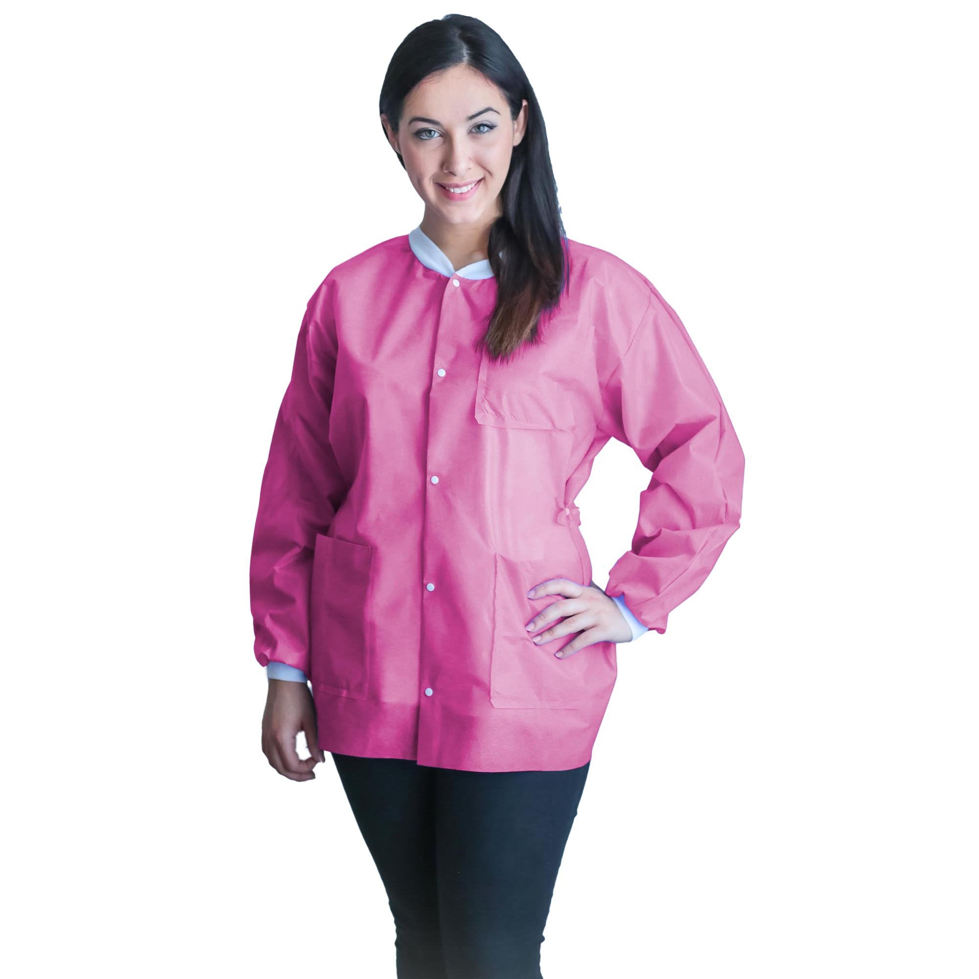 FitMe™ Lab Jacket, Raspberry Pink, Small UGJ-6509-S