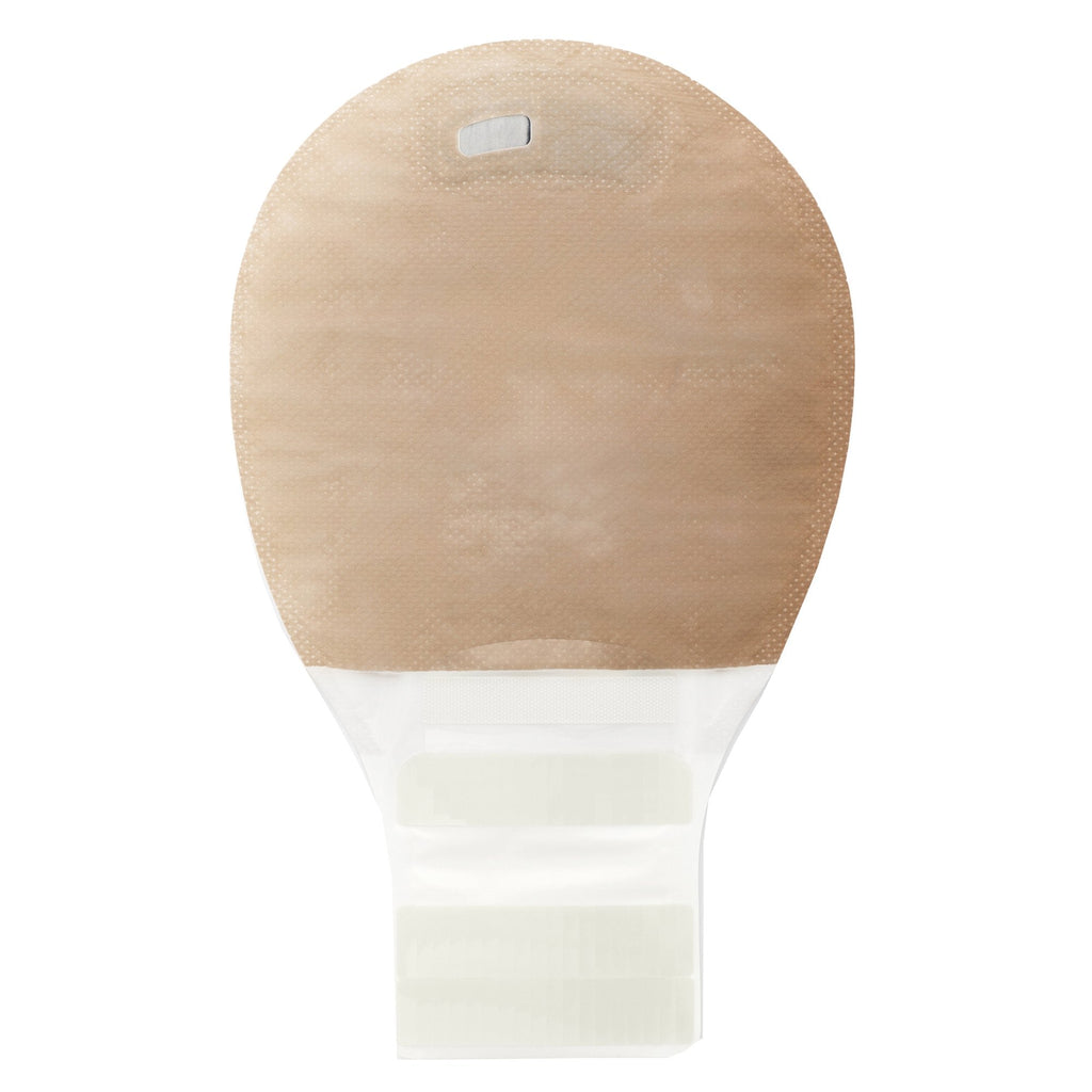 New Image™ 18283 Two-Piece Beige Ostomy Pouch, Pre-cut to Fit 57 mm, Red Match 18283