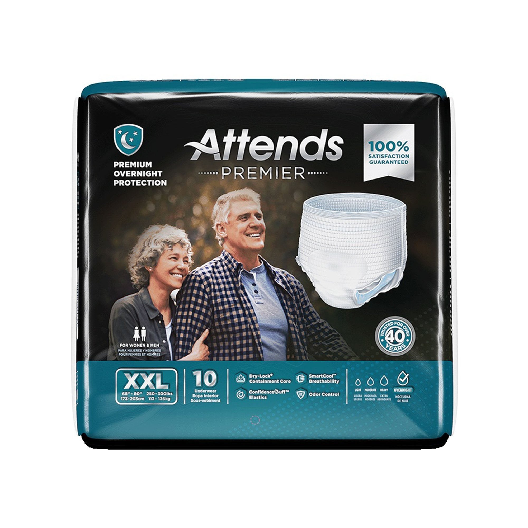 Attends® Premier Absorbent Underwear, 2X Large ALI-UW50
