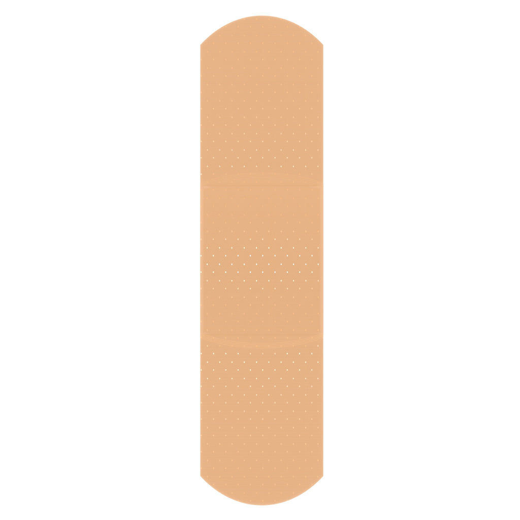 dynarex® Tan Sheer Adhesive Strip, ¾ x 3 Inch 3601