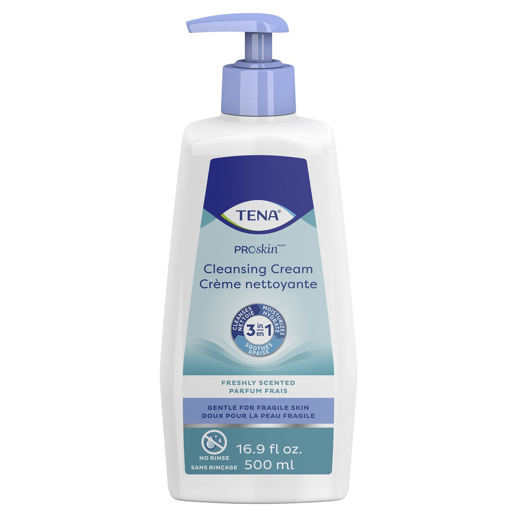 Tena® Body Wash Cleansing Cream, Alcohol-Free, three-in-one formula 64430