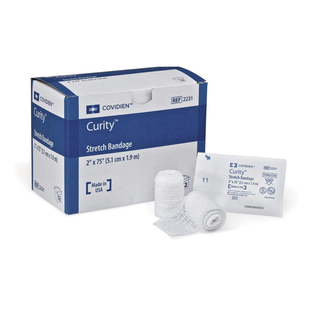 Curity™ Conforming Bandage, 2 x 75 Inch, 1-Ply 2242-