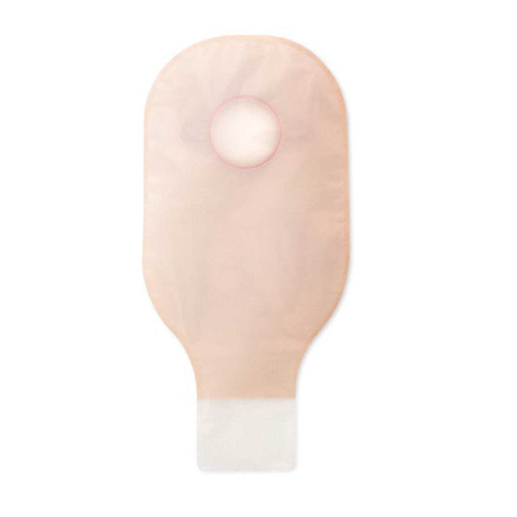 New Image™ 18402 Two-Piece Transparent Urostomy Pouch, 44 mm Flange, Green Match 18402