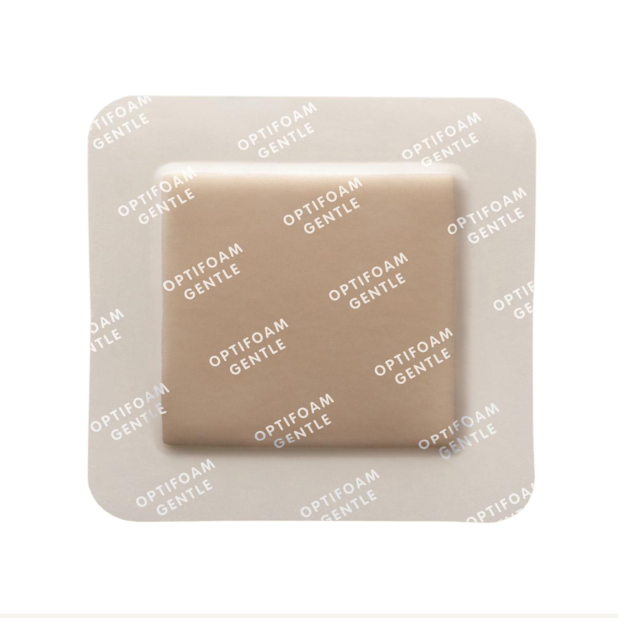 Foam Dressing Optifoam® Gentle 3 X 3 Inch With Border Waterproof Backing Silicone Border Square Sterile MSC2033EP