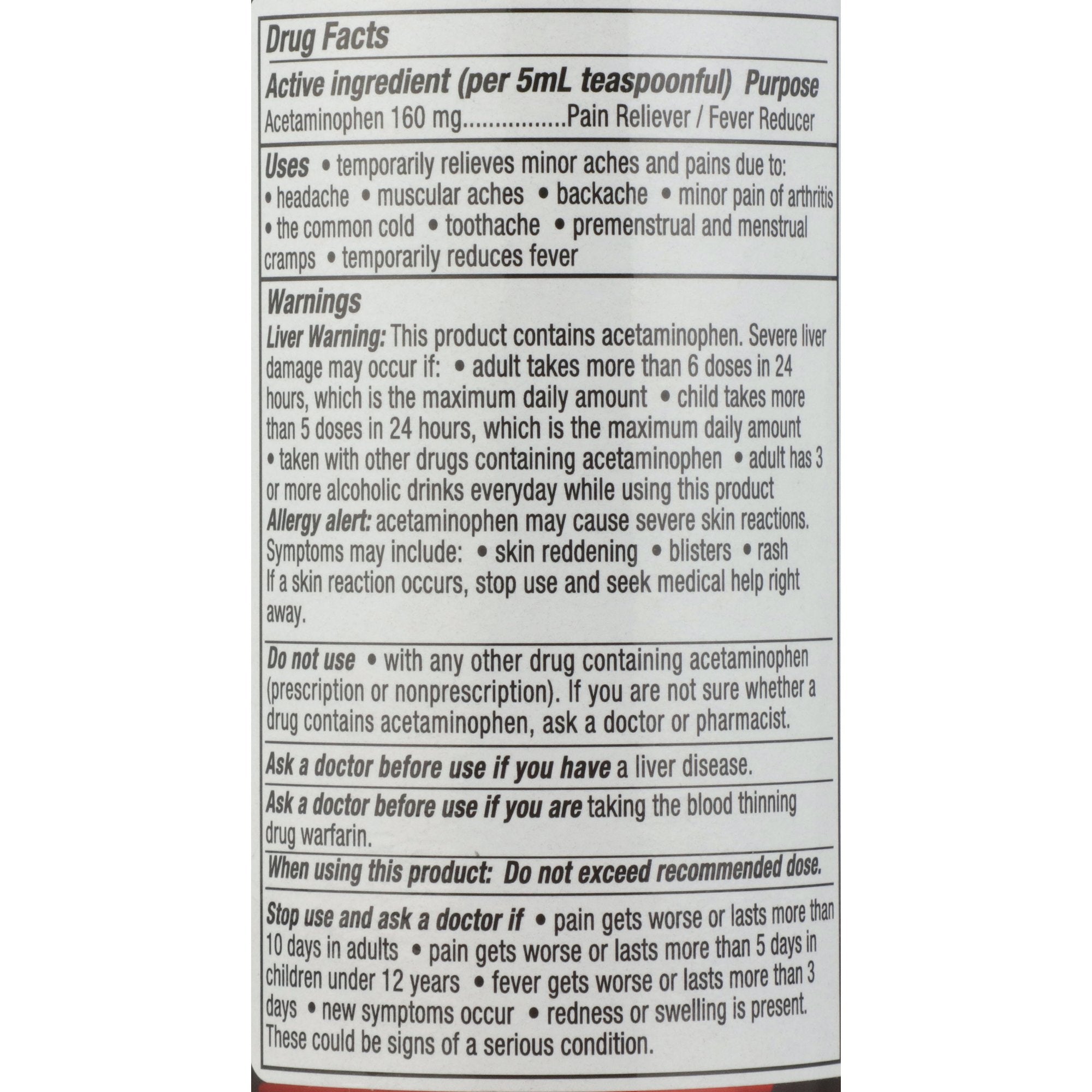 Geri-Care® Acetaminophen Pain Relief, 16 fl. oz. Q101-16-GCP