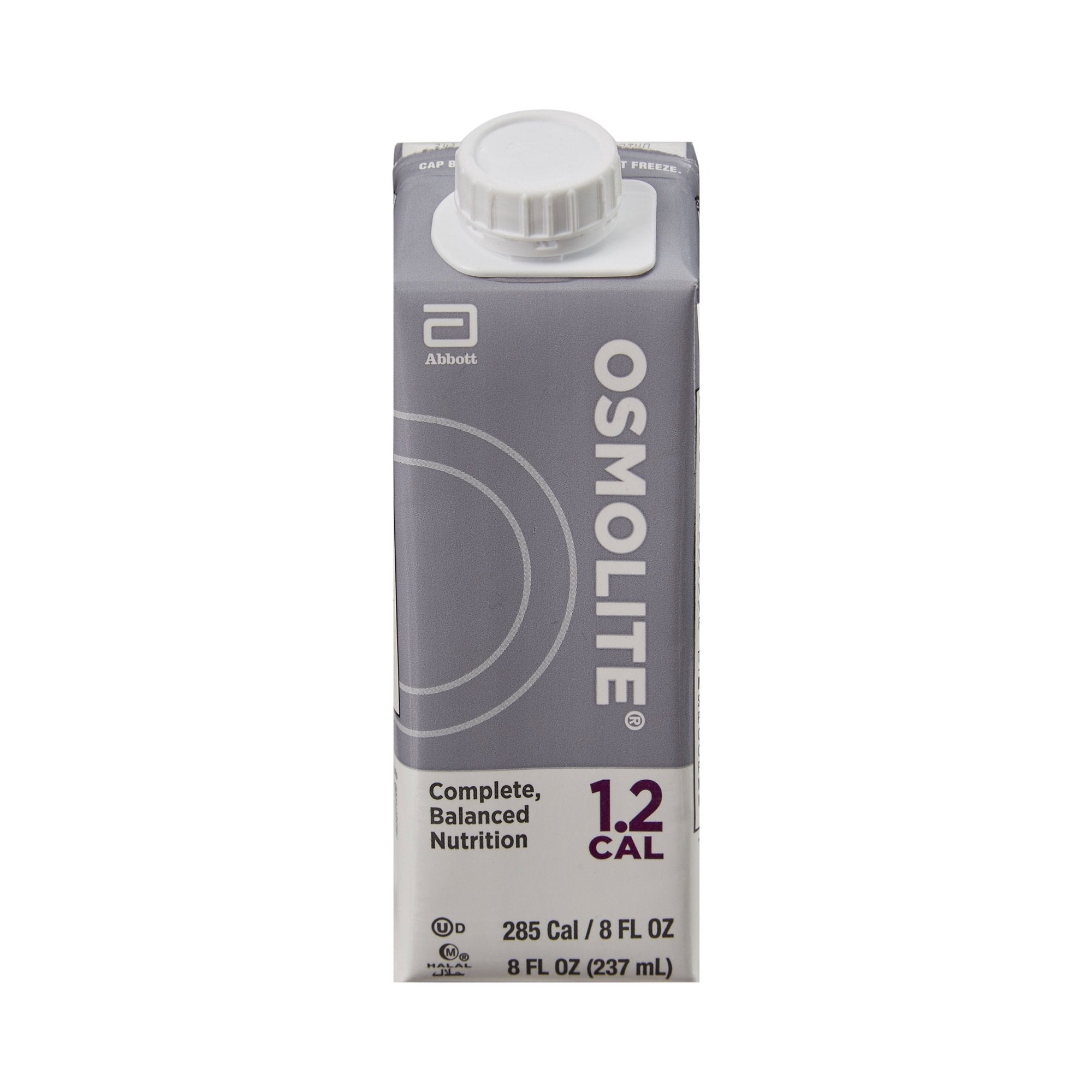 Osmolite 1.2 Cal Complete, Balanced Nutrition, 8-ounce carton 64635