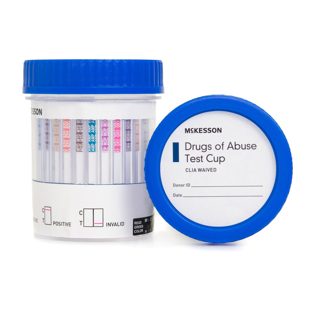 McKesson 12-Drug Panel with Adulterants Drugs of Abuse Test 16-6125A3