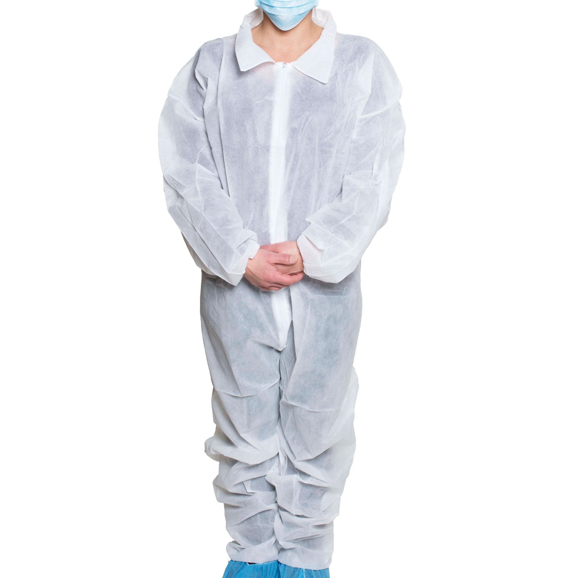 Dukal Coverall, White, X-Large 382XL