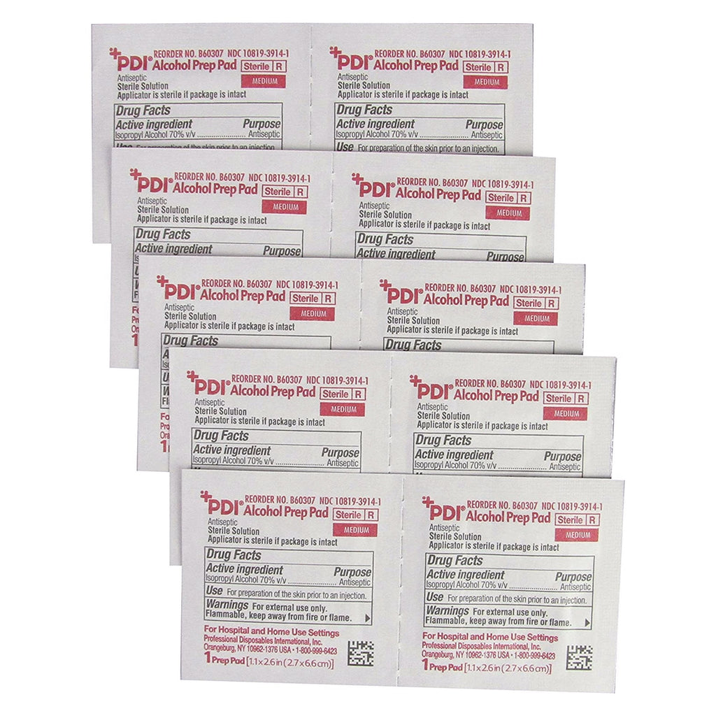 PDI® Alcohol Prep Pad, 2 x 2 Inch B60307