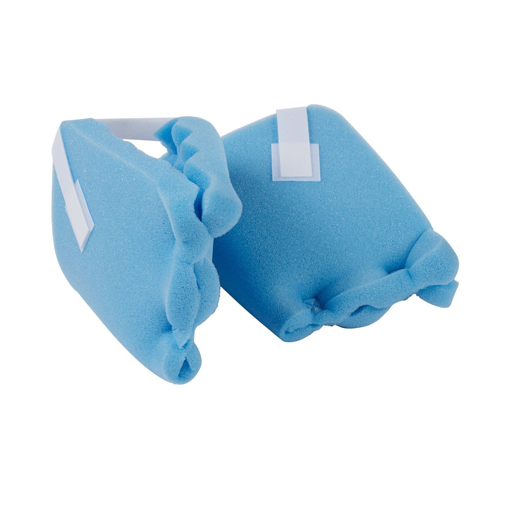 McKesson Heel Protection Pads, Convoluted Foam, Blue, Hook and Loop 136-28656