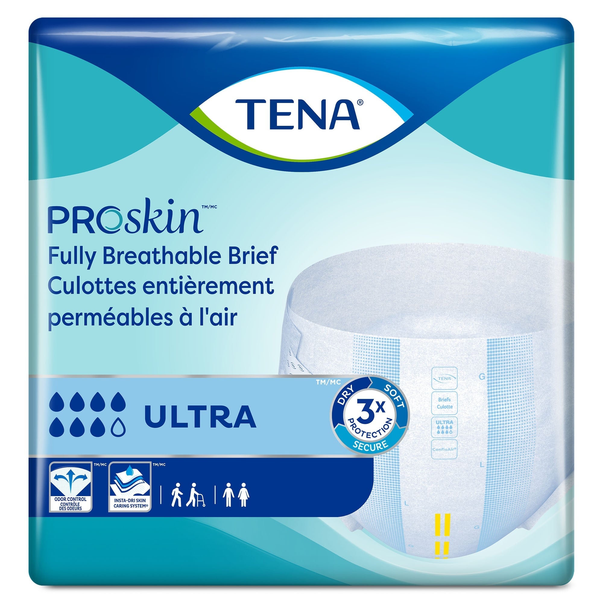 Tena® ProSkin™ Ultra Incontinence Brief, Medium 67200
