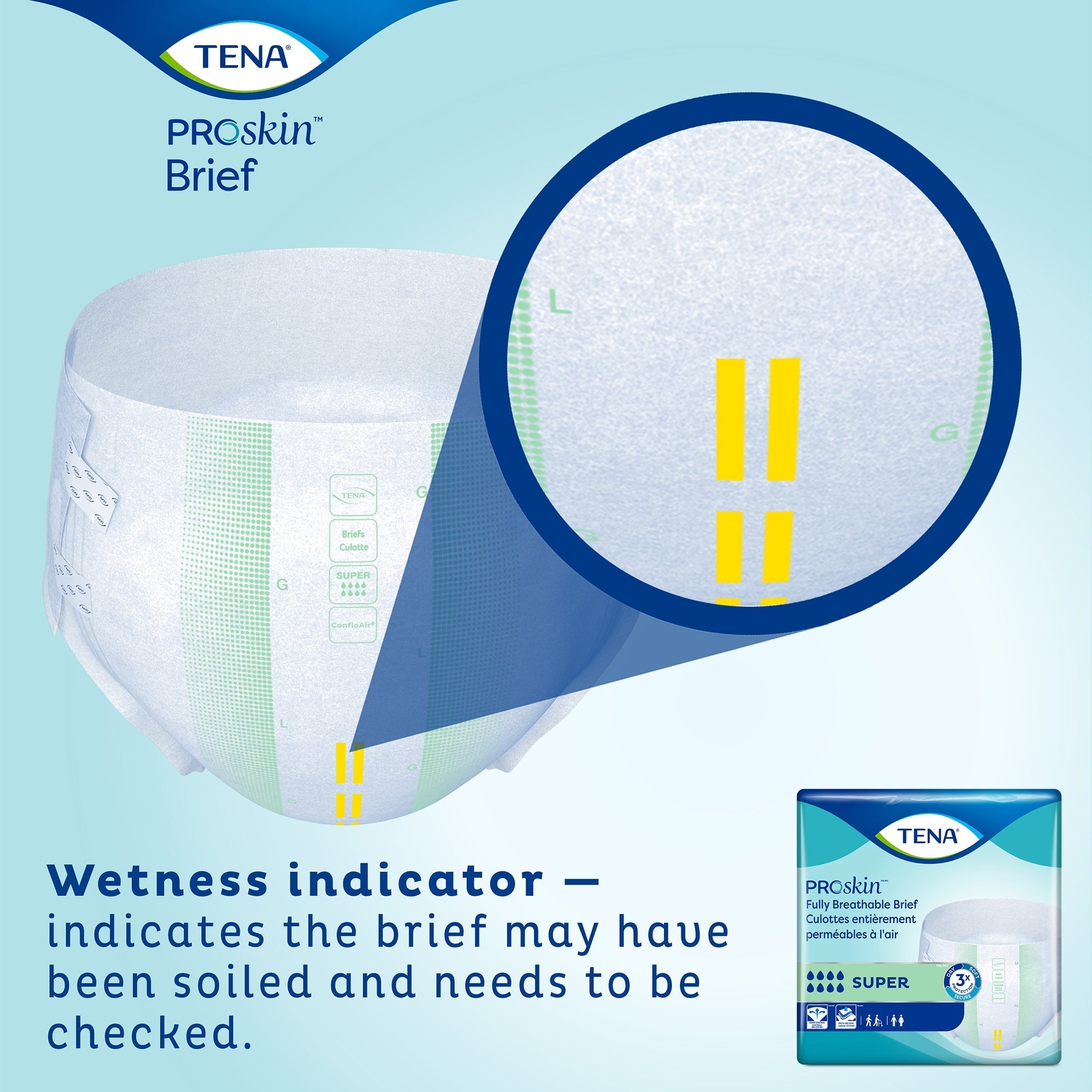 Tena Super Adult Heavy-Absorbent Incontinence Brief, Extra Large 68011