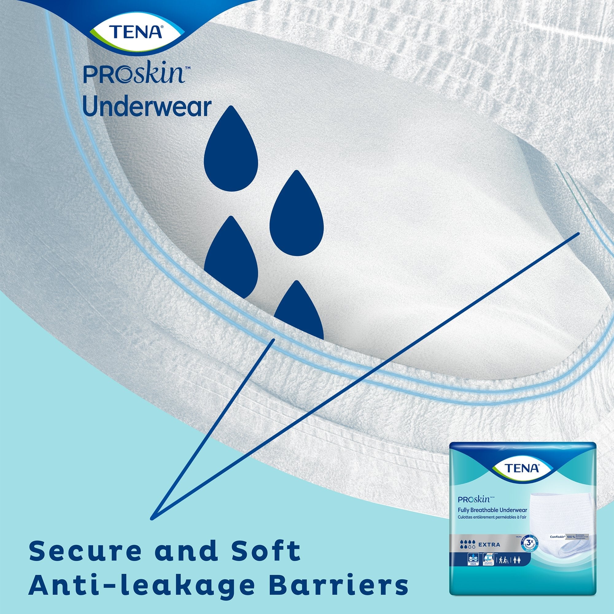 Tena® ProSkin™ Extra Absorbent Underwear, Large 72332