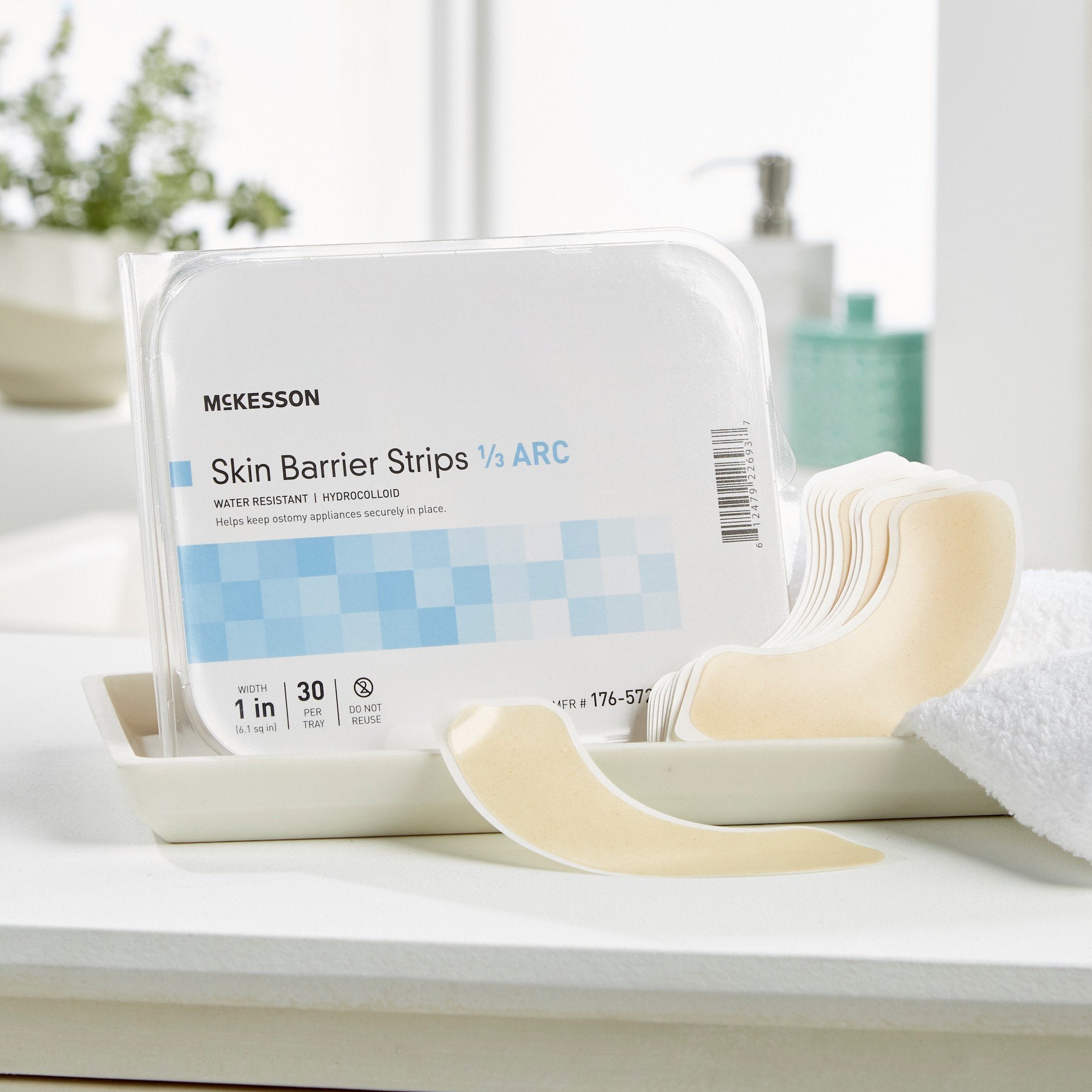 McKesson Skin Barrier 1/3 Arc Strip 176-5726