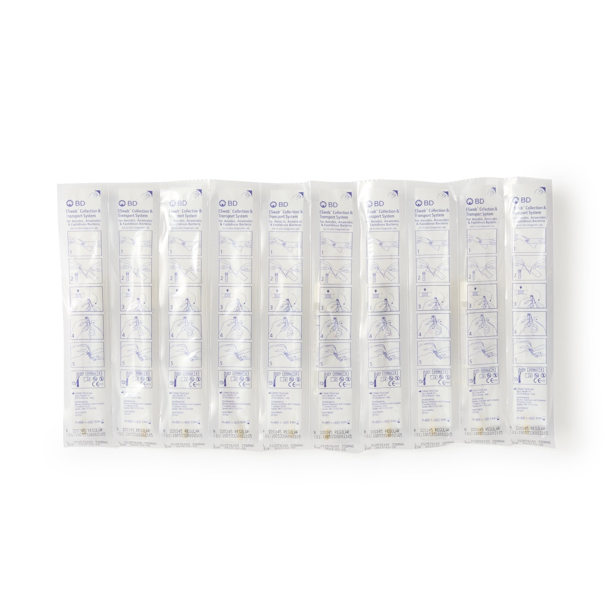 eSwab™ Specimen Collection & Transport System with Liquid Amies Medium Additive 220245