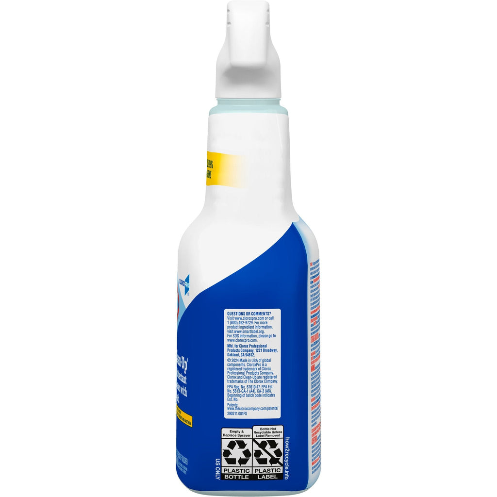 Clorox Pro™ Clean-Up® Disinfectant Cleaner w/ Bleach, 32-ounce spray bottle 35417