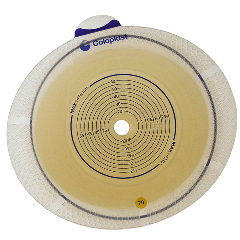 SenSura® Flex Flat Ostomy Barrier, Trim to fit 10 – 48 mm Stoma Opening, Red 10102