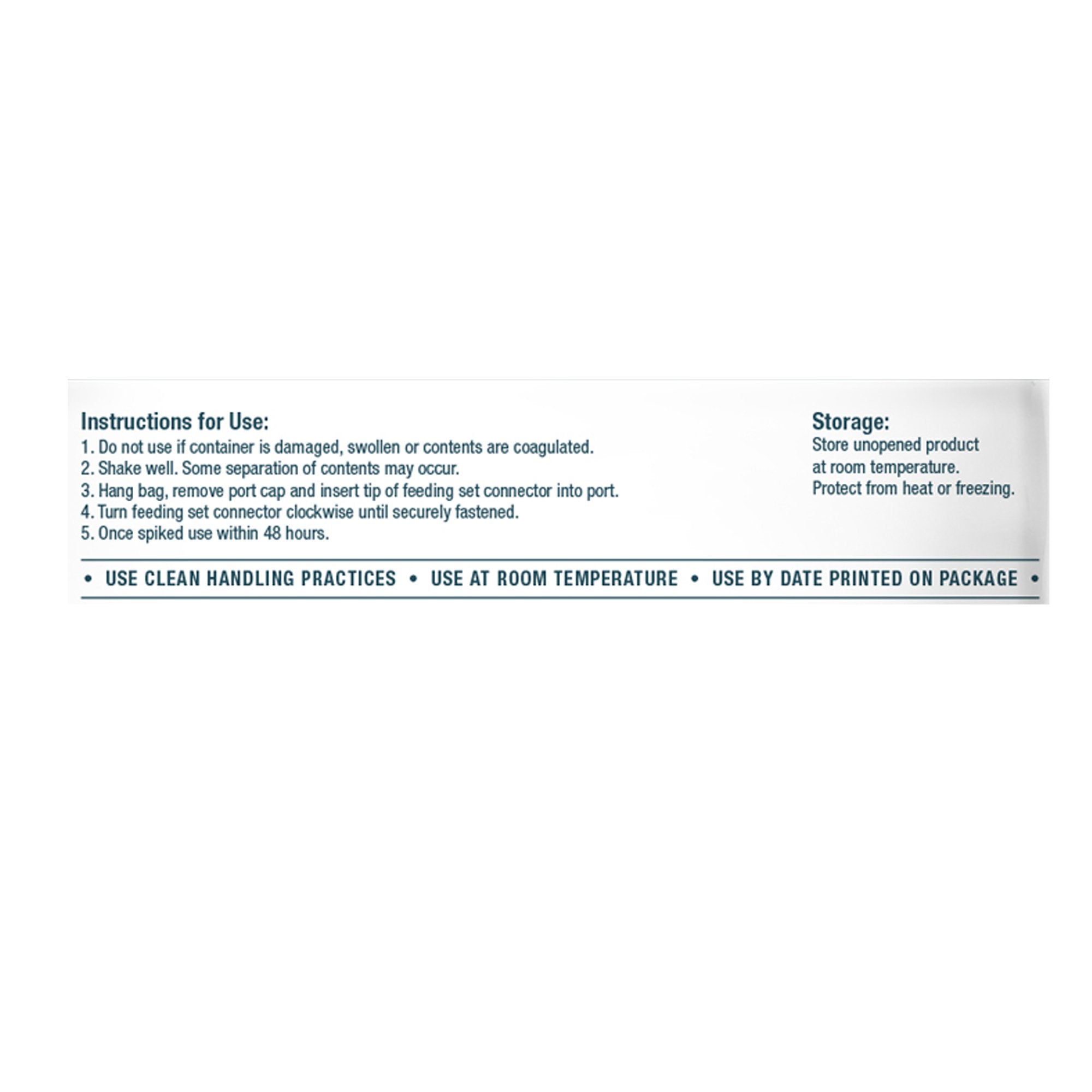 Kate Farms® Standard 1.4 Sole-Source Nutrition Formula, 1000 mL Bag 811112030058