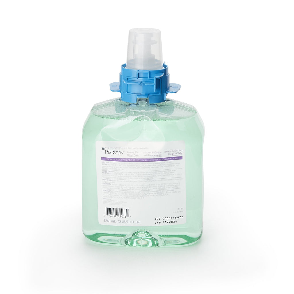 Provon® Foaming Hair and Body Wash with Moisturizers, 1,250 mL Dispenser Refill 5187-04