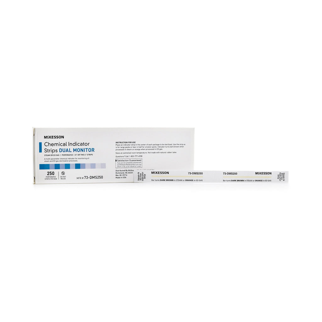 McKesson Sterilization Chemical Indicator Strip 73-DMS250