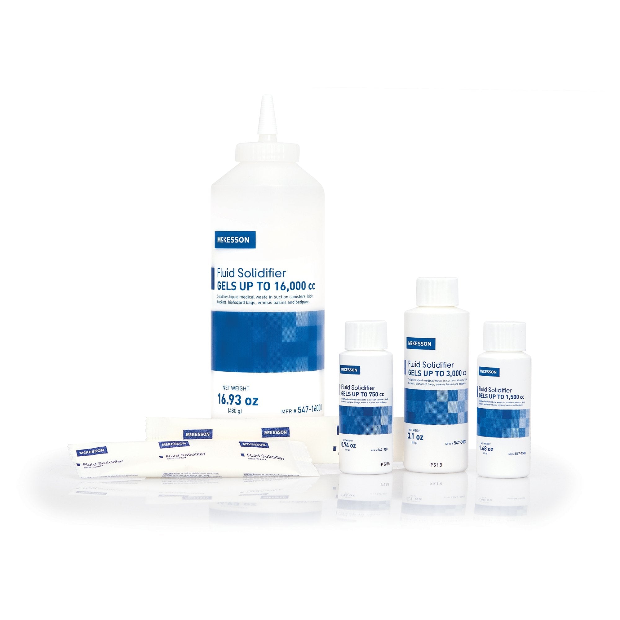 McKesson Fluid Solidifier Drop-In Pack, 42 Gram 547-1500P
