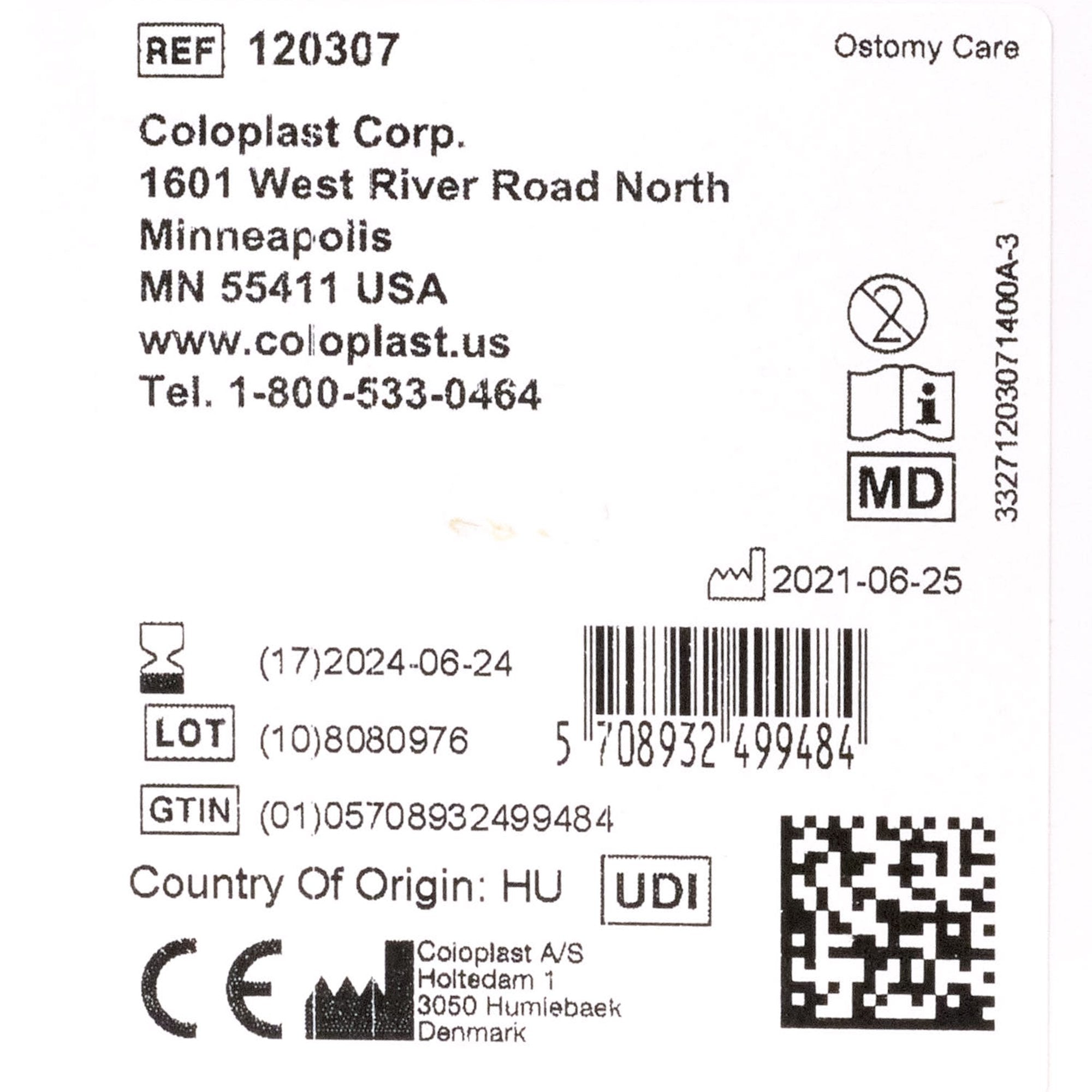 Brava® Moldable Ostomy Ring 2-mm Thick, 2 in. Diameter, Moldable, Alcohol-Free 120307