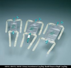 Bard® Dispoz-a-Bag® 32 oz. Urinary Leg Bag 150103