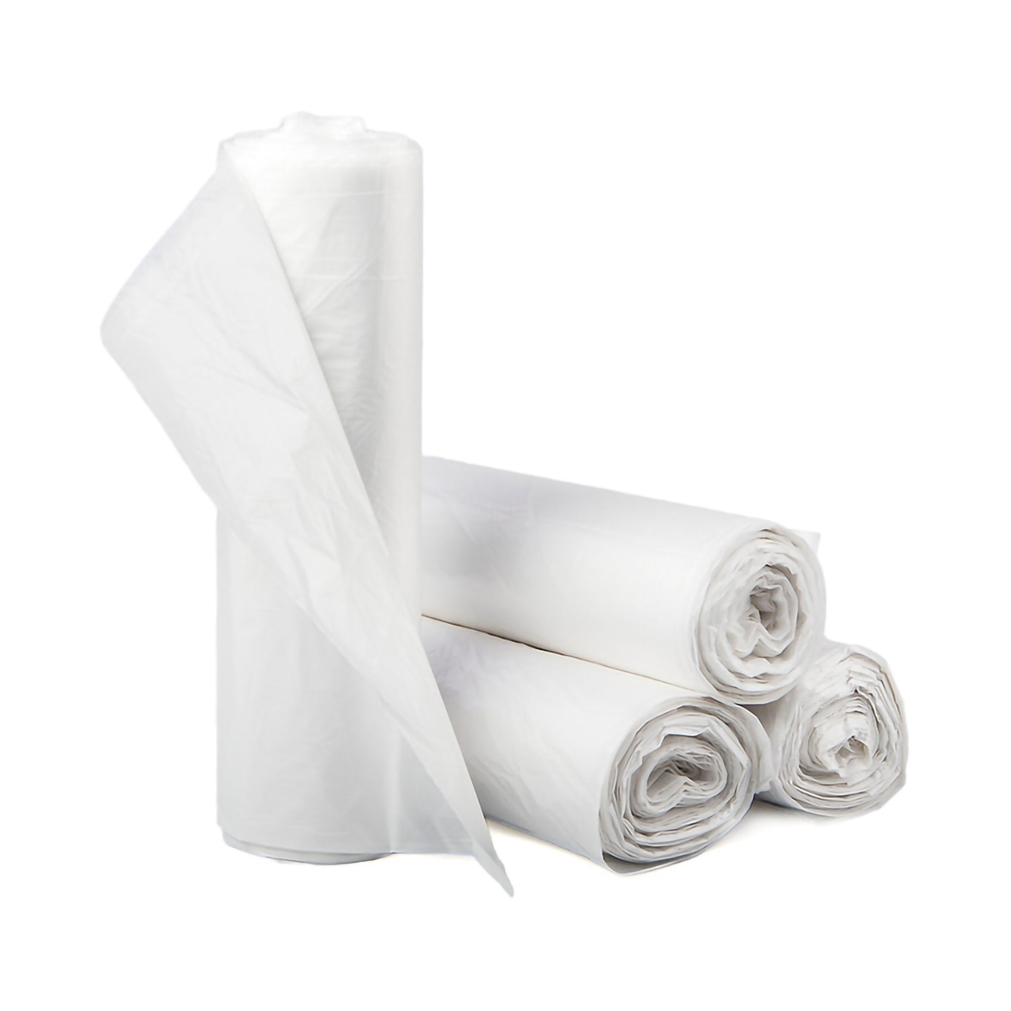 McKesson Light Duty Clear Trash Bag, 10 gal, 8 Mic S242408N-1