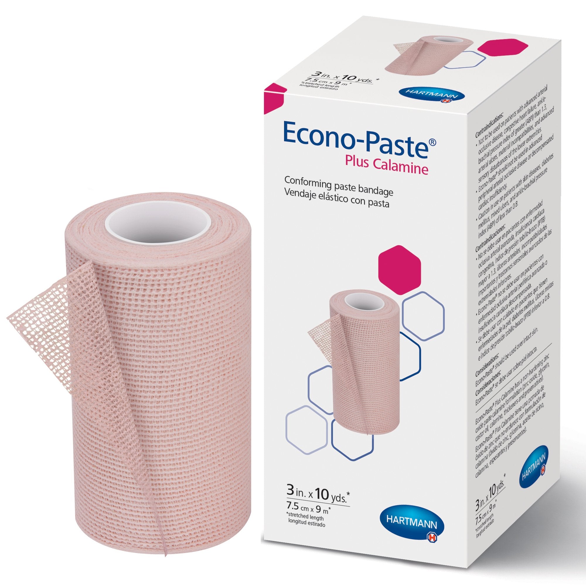 Econo-Paste® Plus Unna Boot, 3 Inch x 10 Yard 47310000