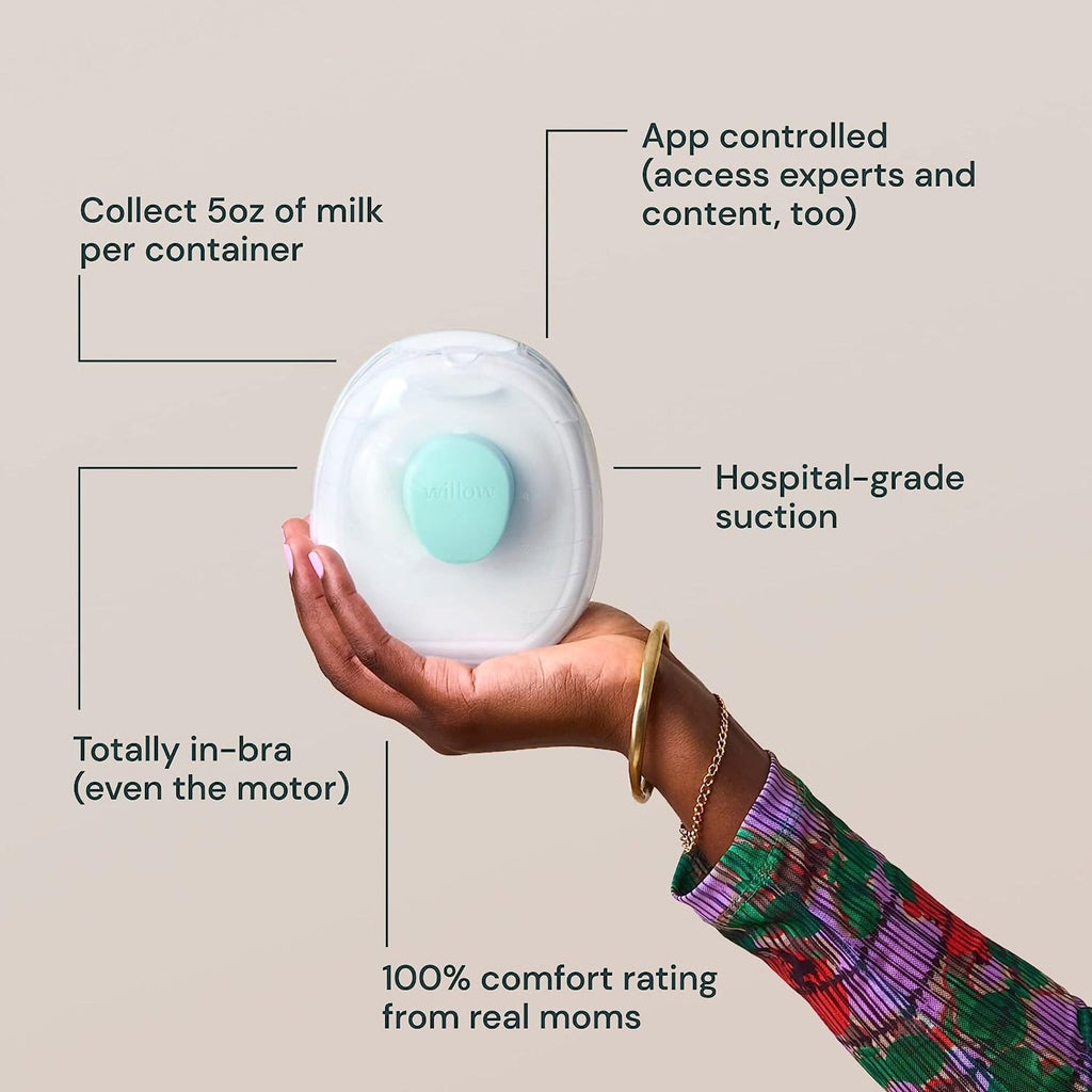 Willow Go™ Wearable Double Electric Breast Pump Kit PDL60