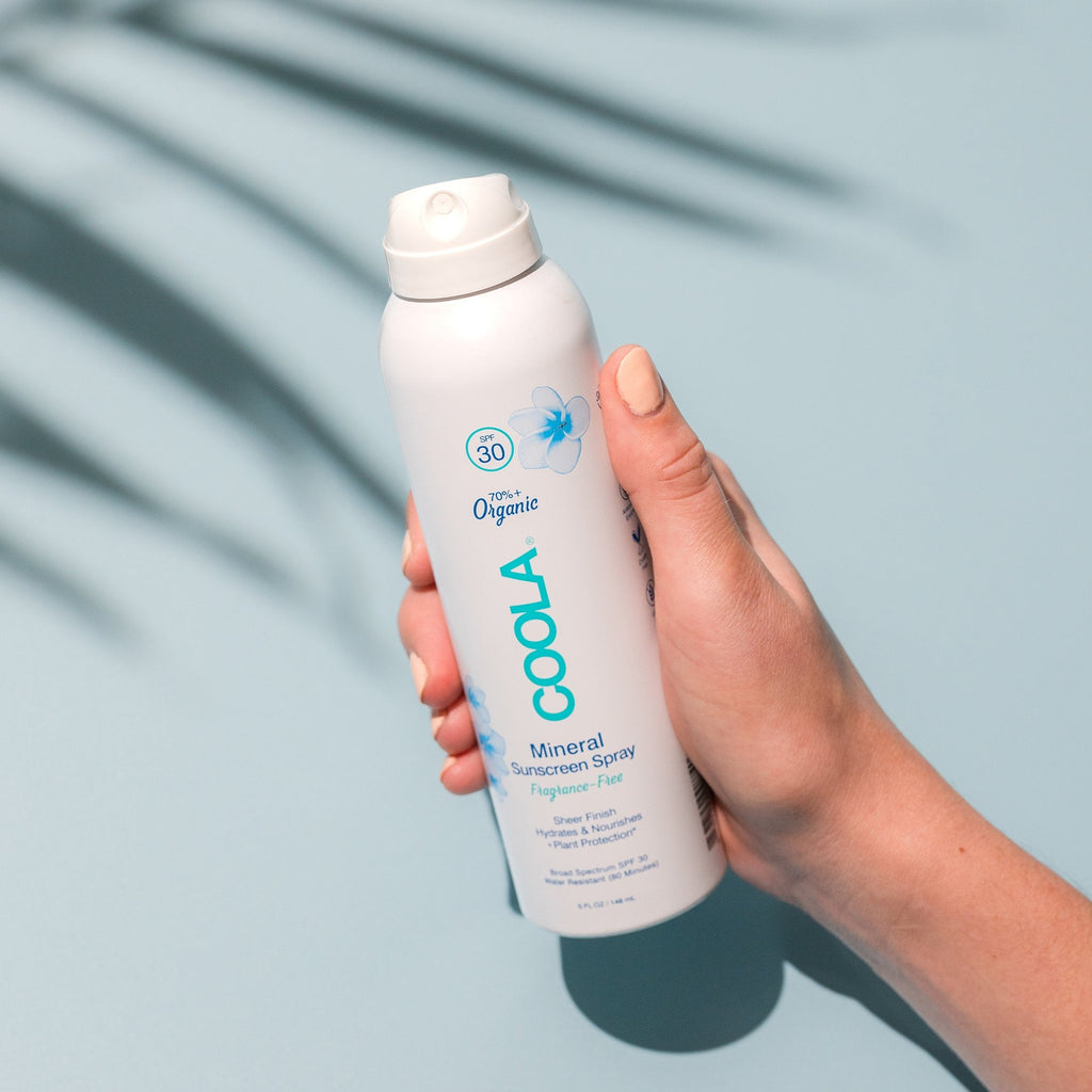 Sunscreen COOLA® Mineral Body SPF 30 Liquid 5 oz. Aerosol Can CL10293