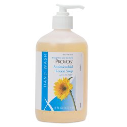 Provon® Citrus Scent Antimicrobial Lotion Soap, 16 oz. Pump Bottle 4303-12