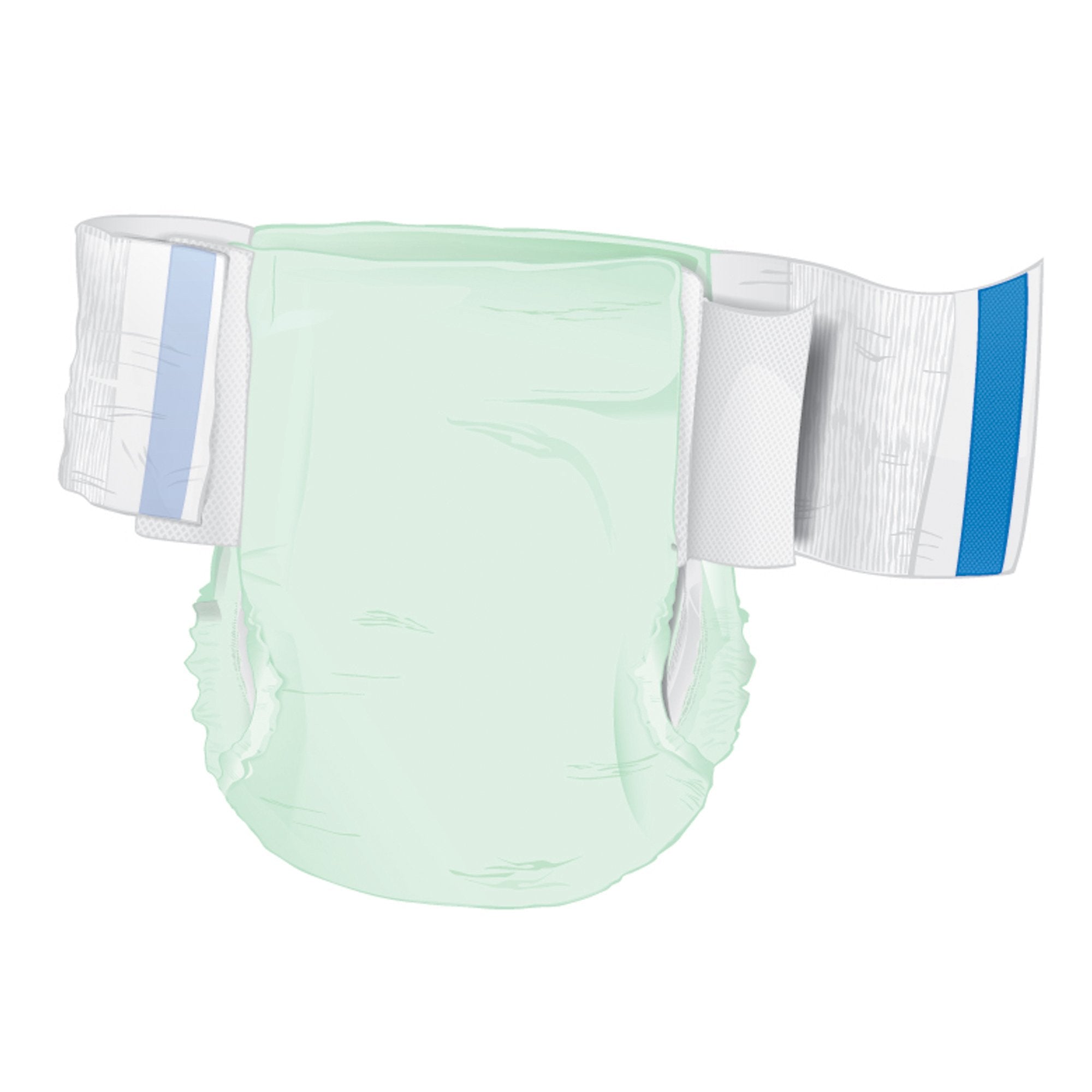 McKesson Ultra Plus Stretch Heavy Absorbency Incontinence Brief, Bariatric BRSTRBAR