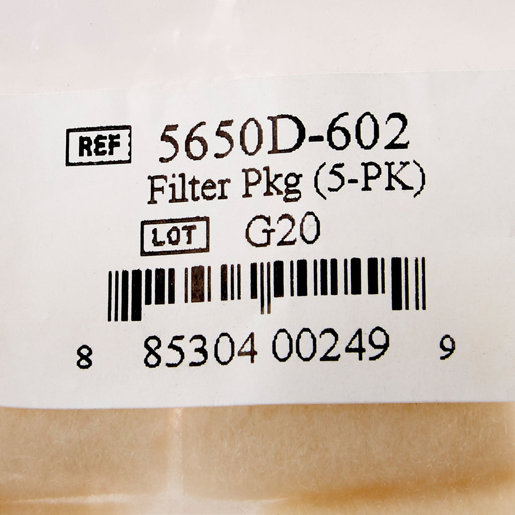 Devilbiss 3650, 4650, and 5650 Nebulizer Compressor Filter 5650D-602