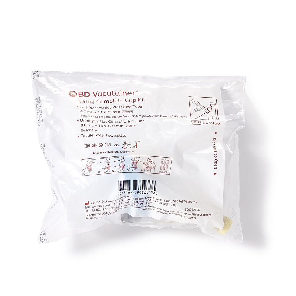 BD Vacutainer® Urine Specimen Collection Kit 364956